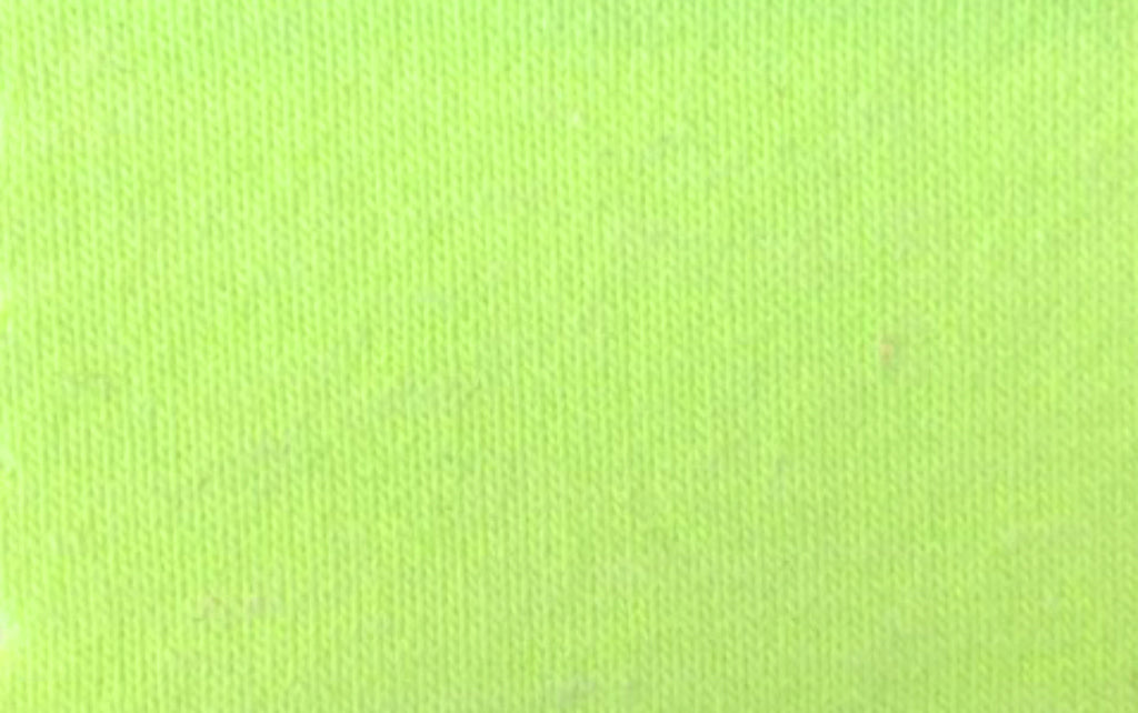 Bündchenware neongelb