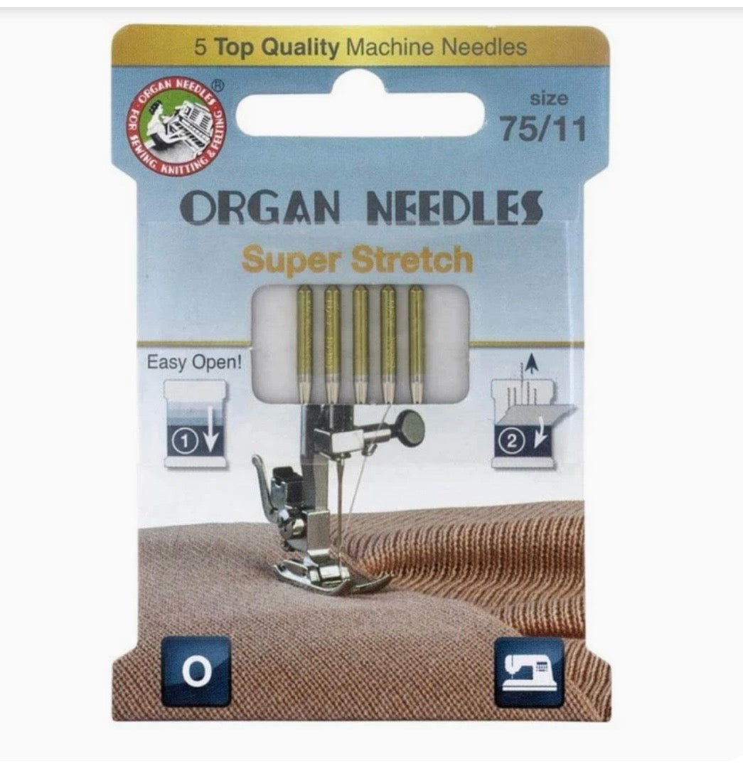 Super-Stretch- Nähmaschinenadeln – Organ Needles