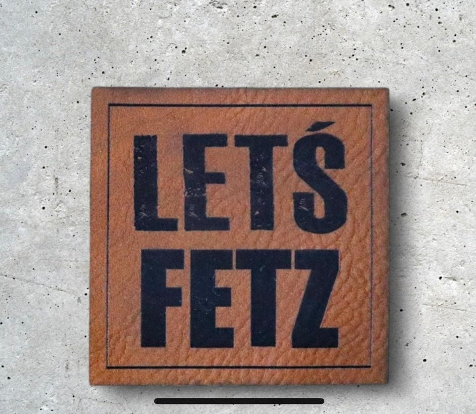 Kunstlederlabel LET‘S FETZ