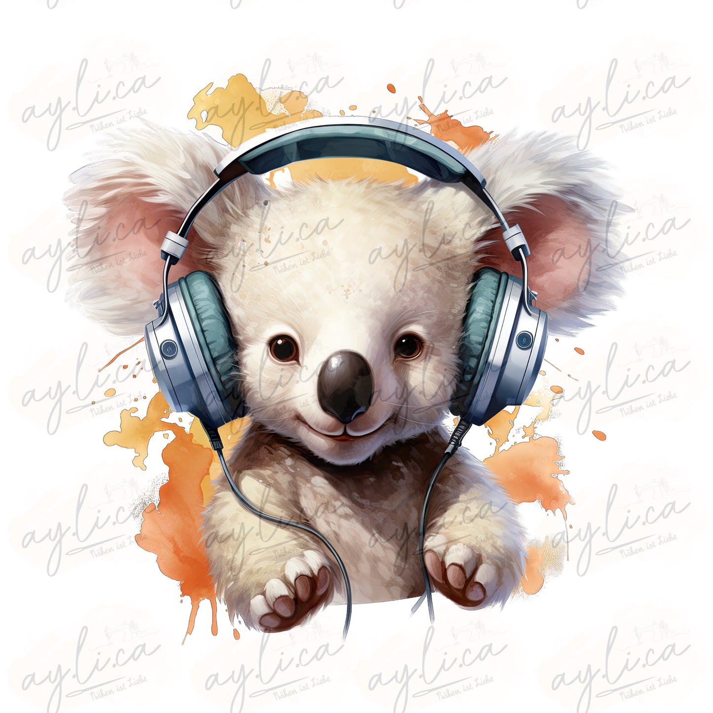 BÜGELBILD MUSIC-KOALA