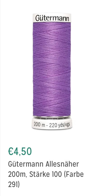 Allesnäher 200m Farbe 291