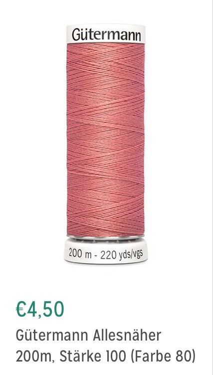 Allesnäher 200m Farbe 80