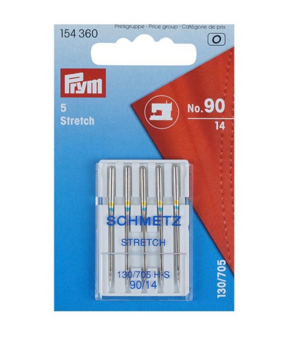Prym Nähmaschinennadeln 130/705 „Stretch“ 90 5 Nadeln
