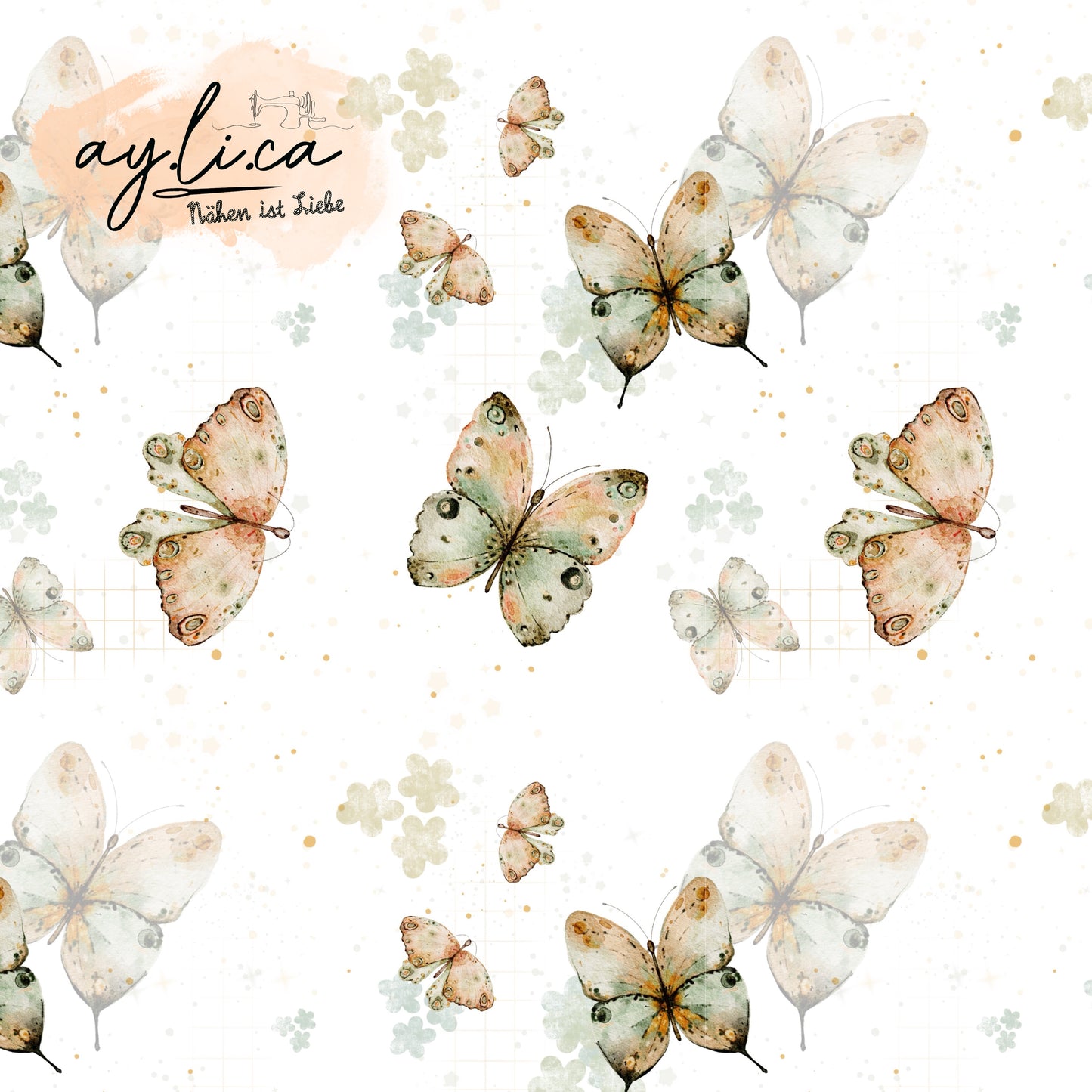 BOHO BUTTERFLY GRÜN exklusiv