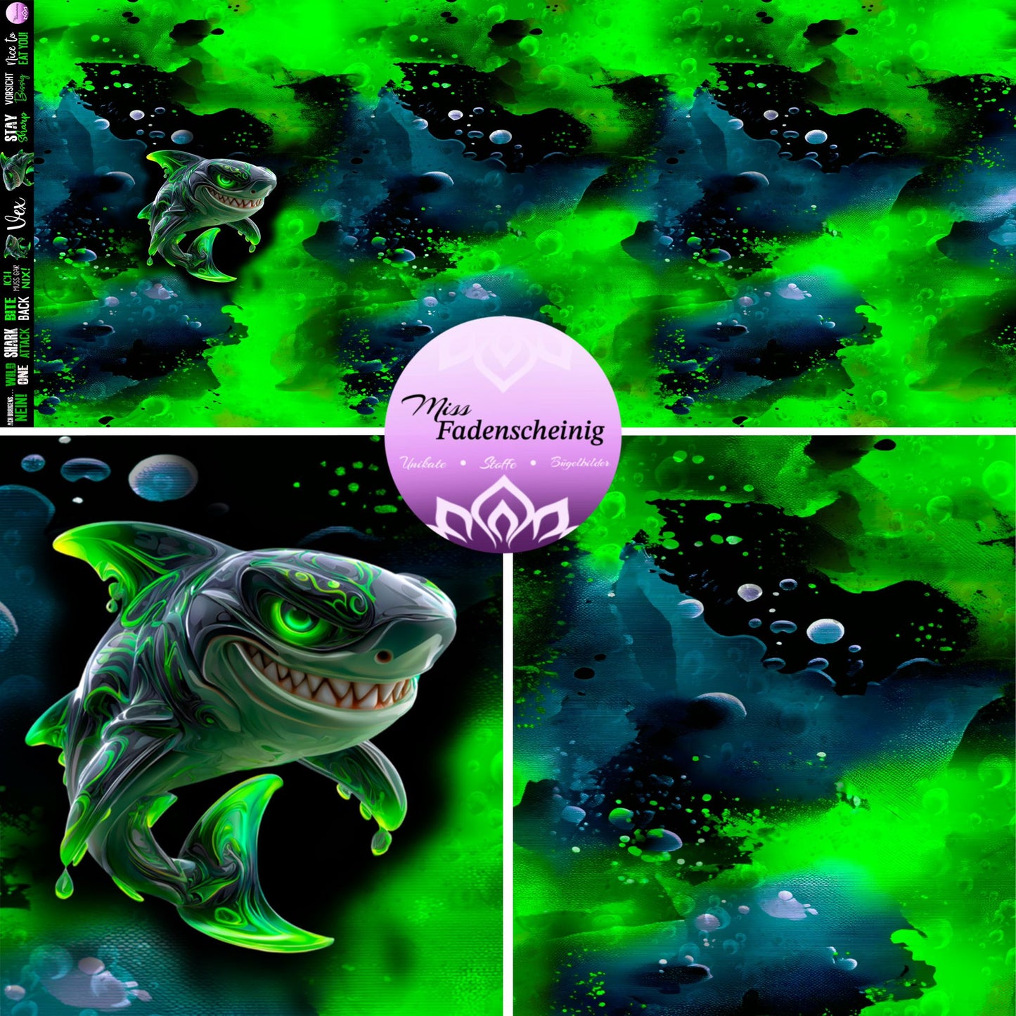 PANEL „VEX“ Bio French Terry/Bio Jersey MissFadenscheinig