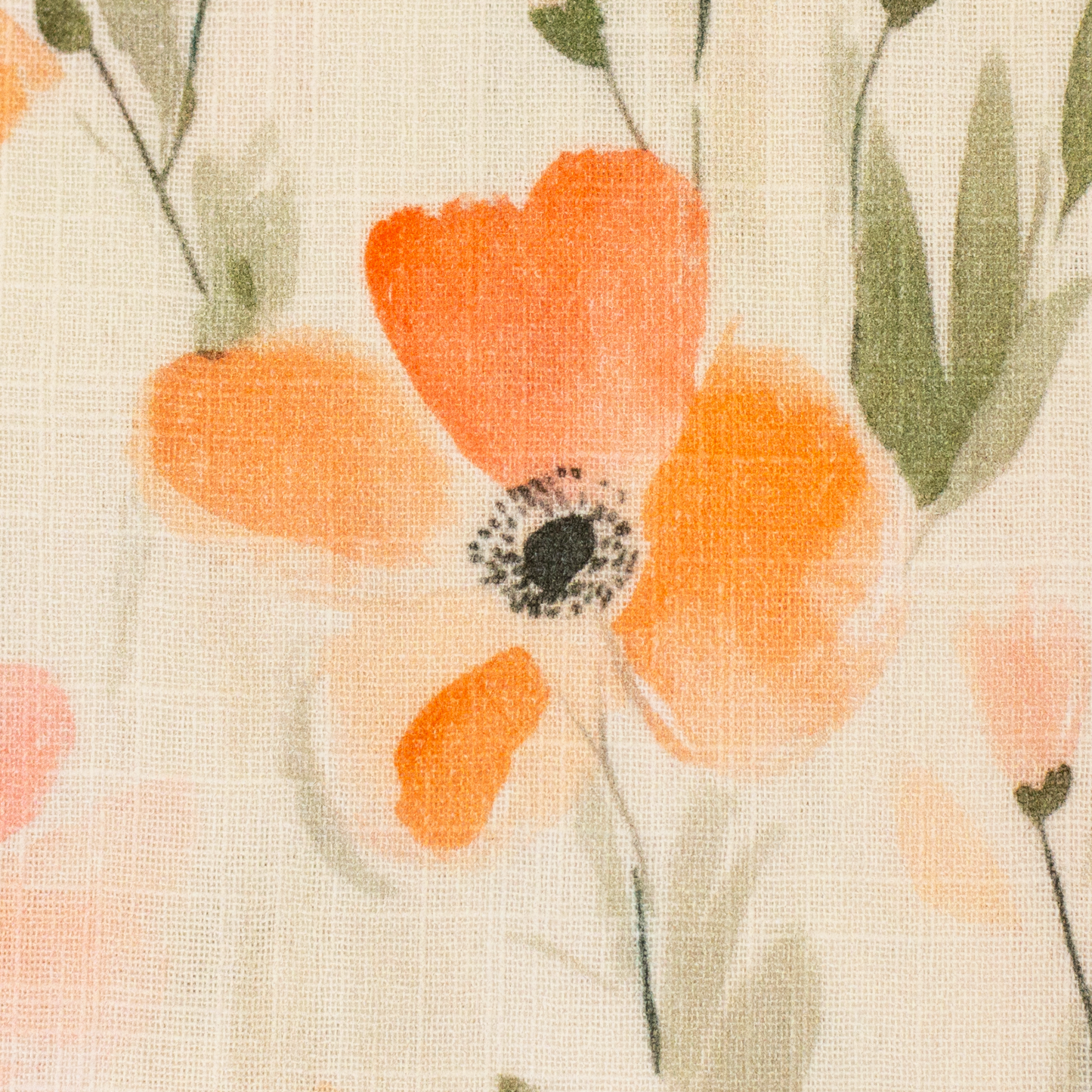 Musselin FLEUR by Swafing