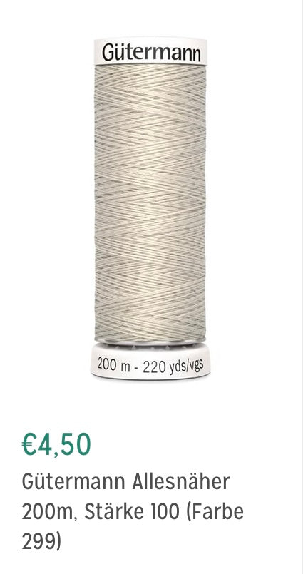 Allesnäher 200m Farbe 299