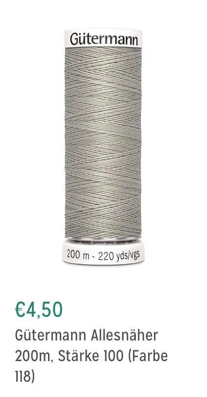 Allesnäher 200m Farbe 118