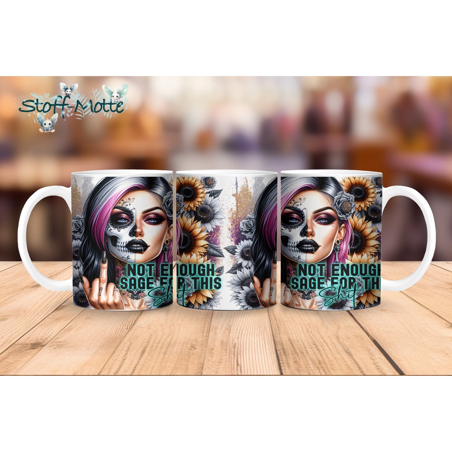 Tasse WOMAN „Not enough sage for this shit“