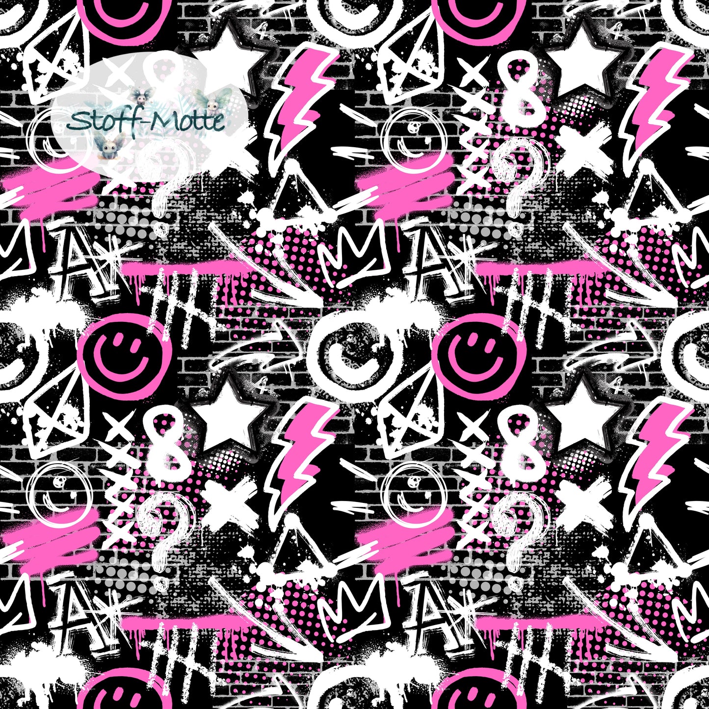 NEON GRAFITTI in 3 Farben KL