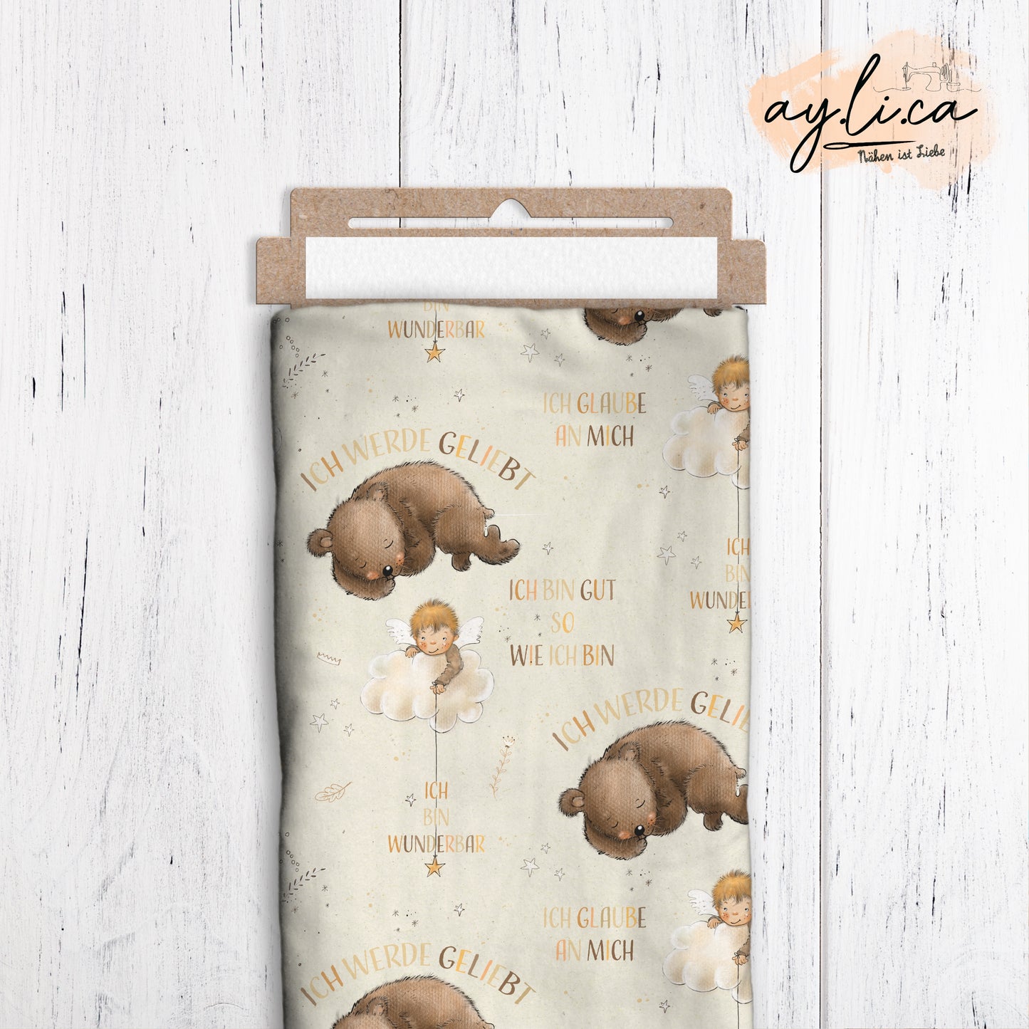 ICH WERDE GELIEBT cremefarbe