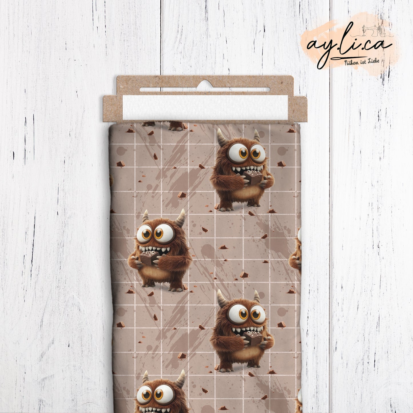 SCHOKIMONSTER Überbreite 180cm French Terry