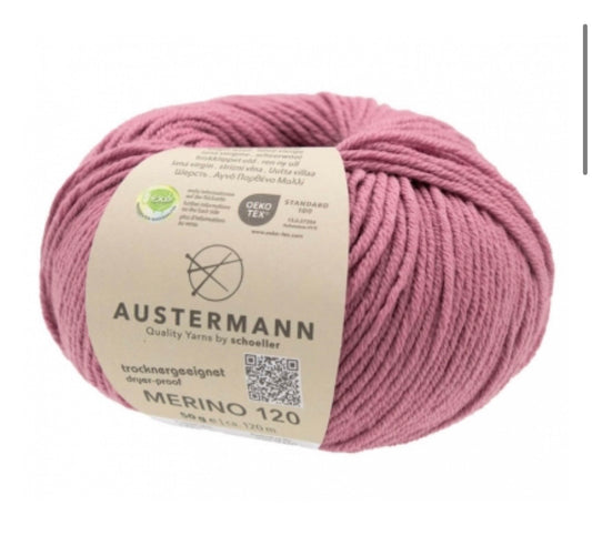 Merino 120 Austermann | 171 altrosa