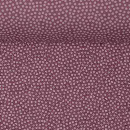 BAUMWOLLE STOFF - DOTTY VON SWAFING flieder/altrosa