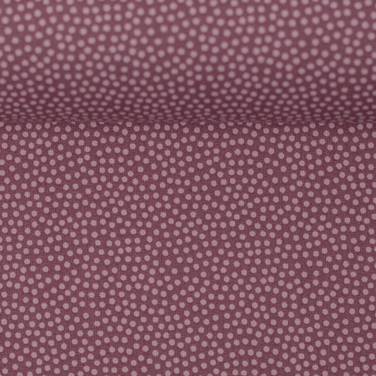 BAUMWOLLE STOFF - DOTTY VON SWAFING flieder/altrosa