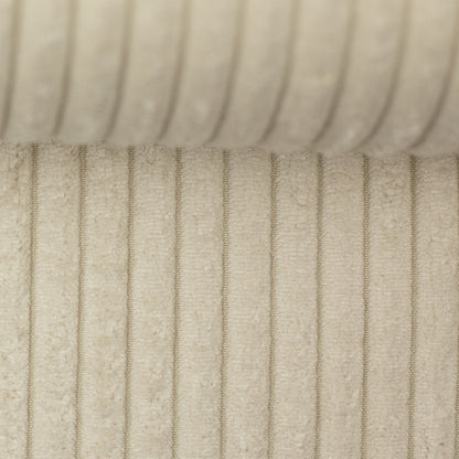 CORD SAMT STOFF - WANJA VON SWAFING naturweiß