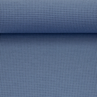 WAFFELJERSEY - CLARISSA VON SWAFING rauchblau