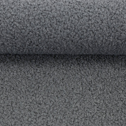 BOUCLE TEDDYSTOFF - KODIAK VON SWAFING grau