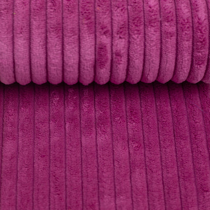 CORD SAMT STOFF - WANJA VON SWAFING magenta