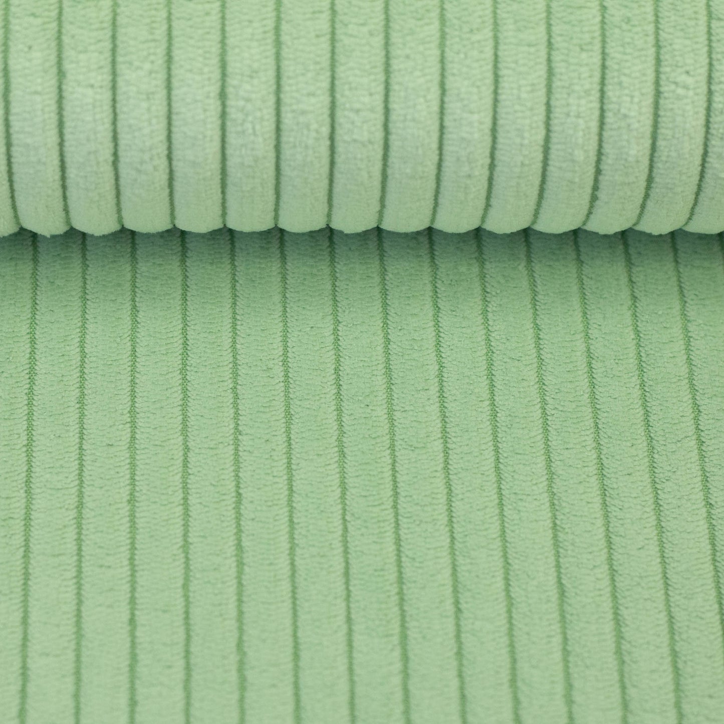 CORD SAMT STOFF - WANJA VON SWAFING hellmint