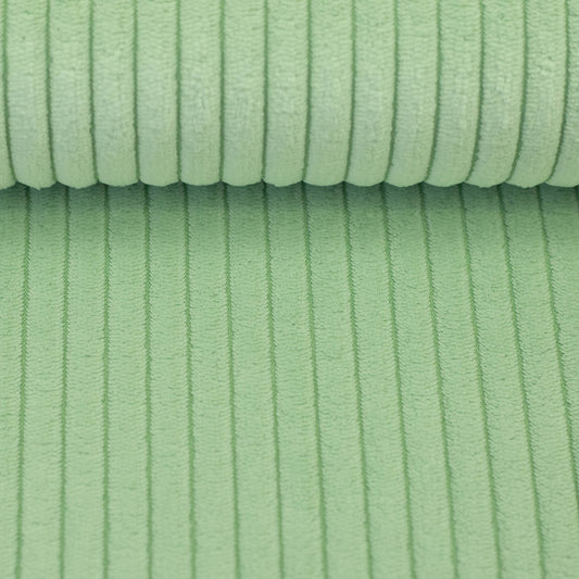 CORD SAMT STOFF - WANJA VON SWAFING hellmint