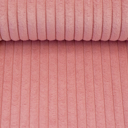 CORD SAMT STOFF - WANJA VON SWAFING rosa