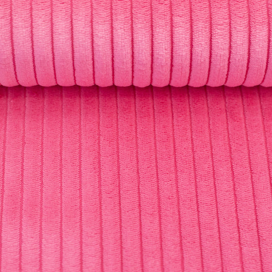 CORD SAMT STOFF- WANJA  VON SWAFING pink