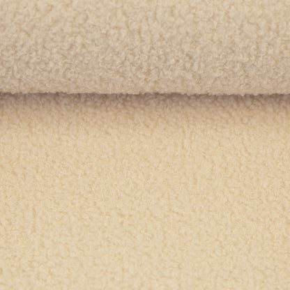 Teddybouclé Fleece by SWAFING naturweiß