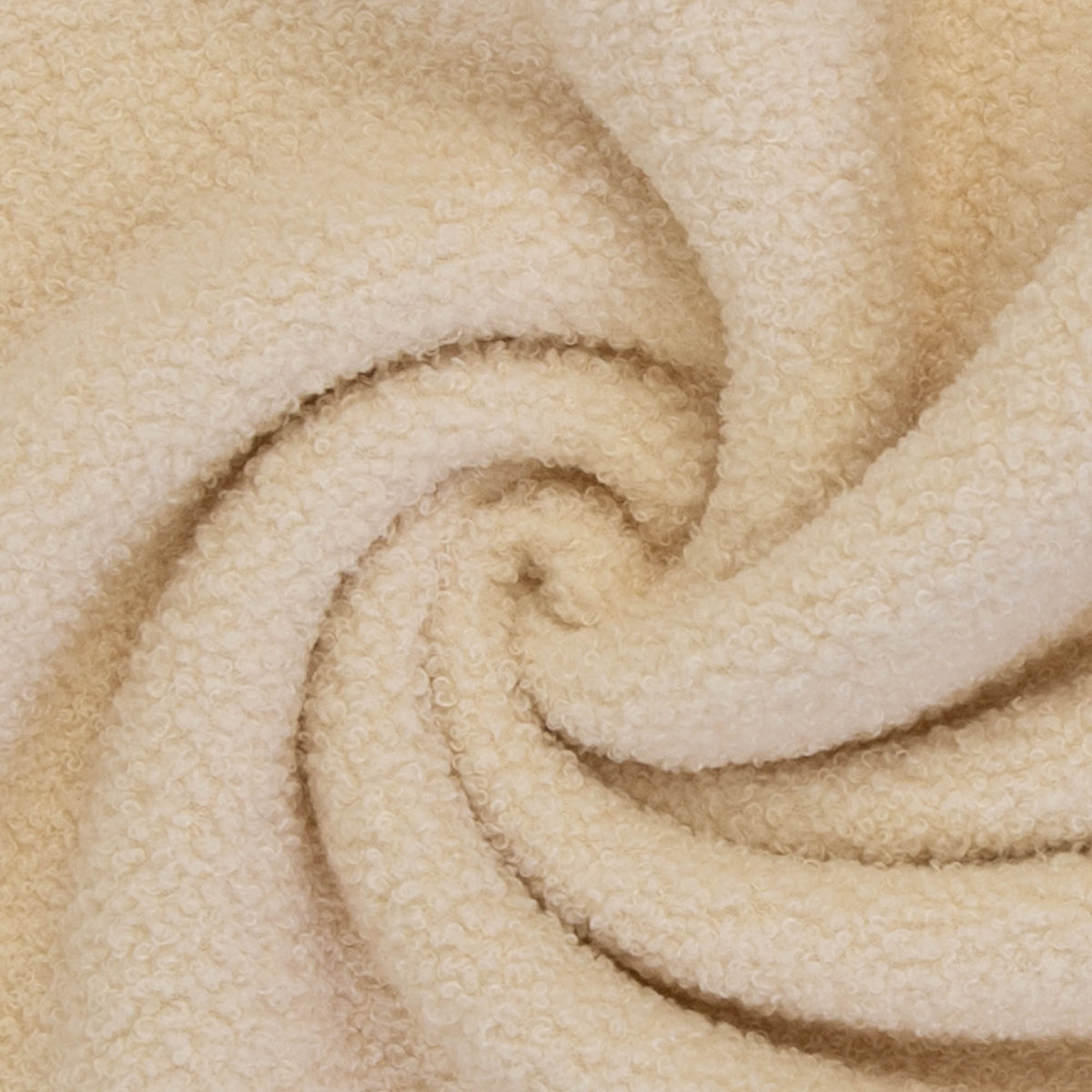 Teddybouclé Fleece by SWAFING naturweiß