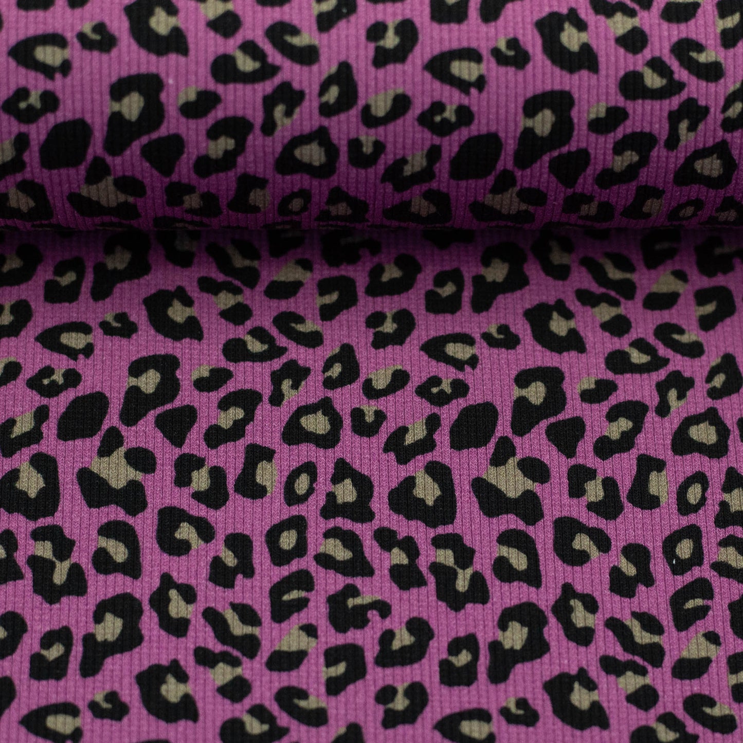 RIPPJERSEY STOFF - LEONORE VON SWAFING fuchsia