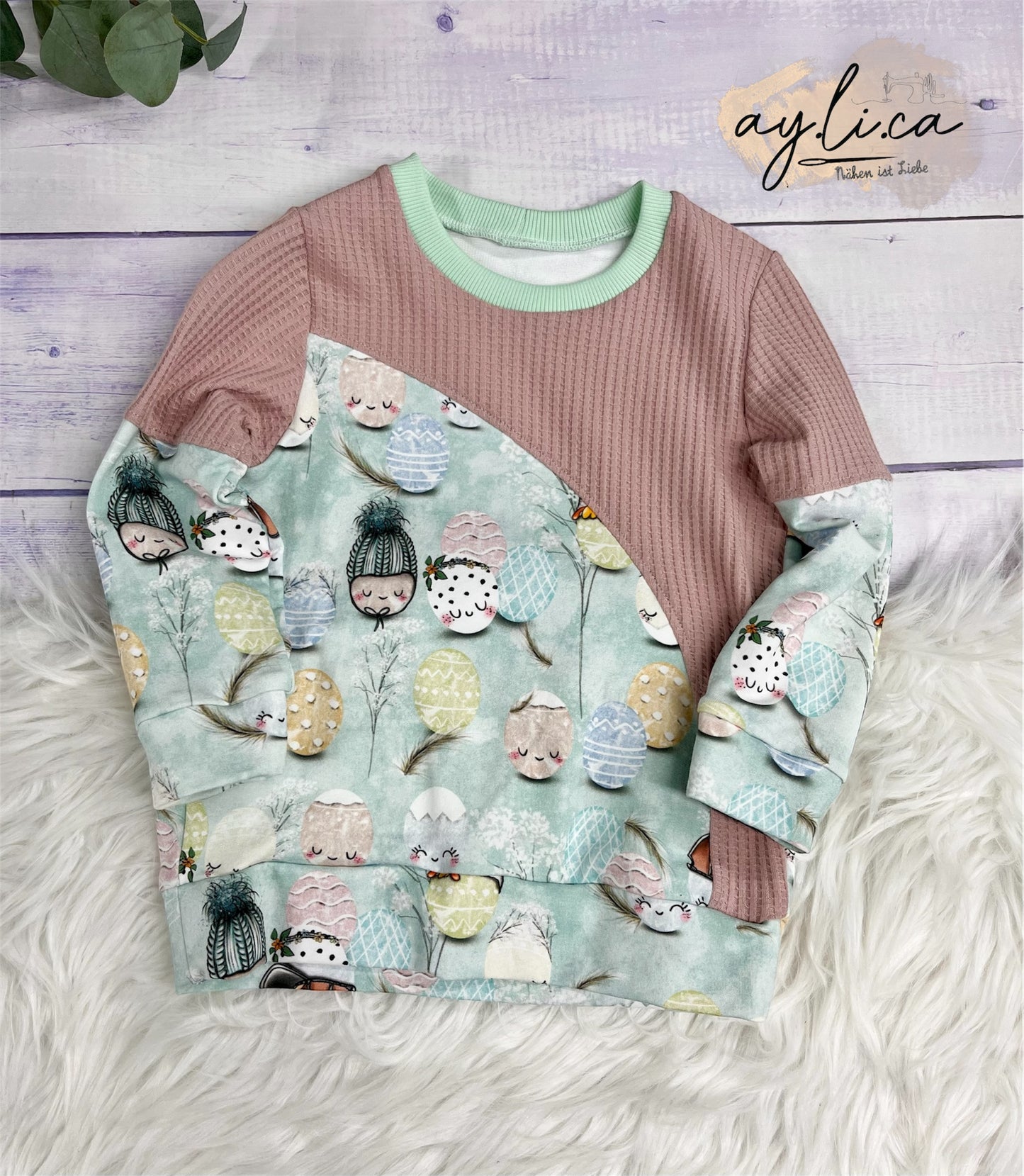 SWEATER WITZIGE OSTEREIER GR.98