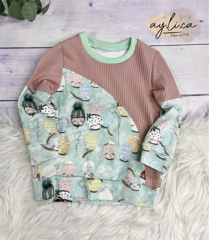 SWEATER WITZIGE OSTEREIER GR.98