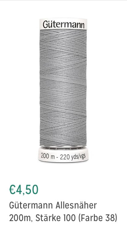 Allesnäher 200m Farbe 38