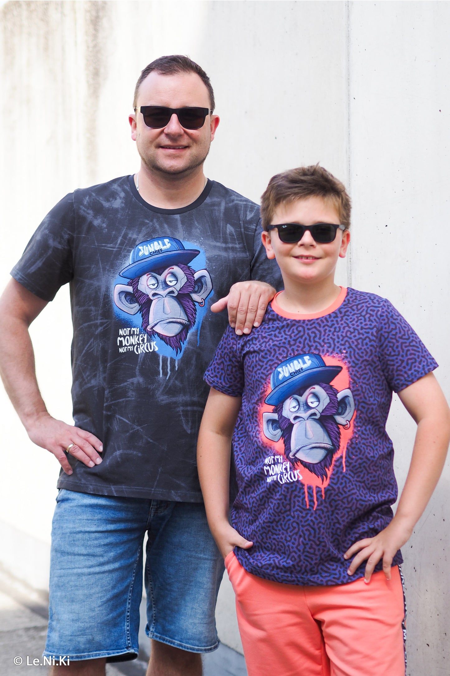 PANEL URBAN MONKEY by Thorsten Berger Baumwolljersey SWAFING