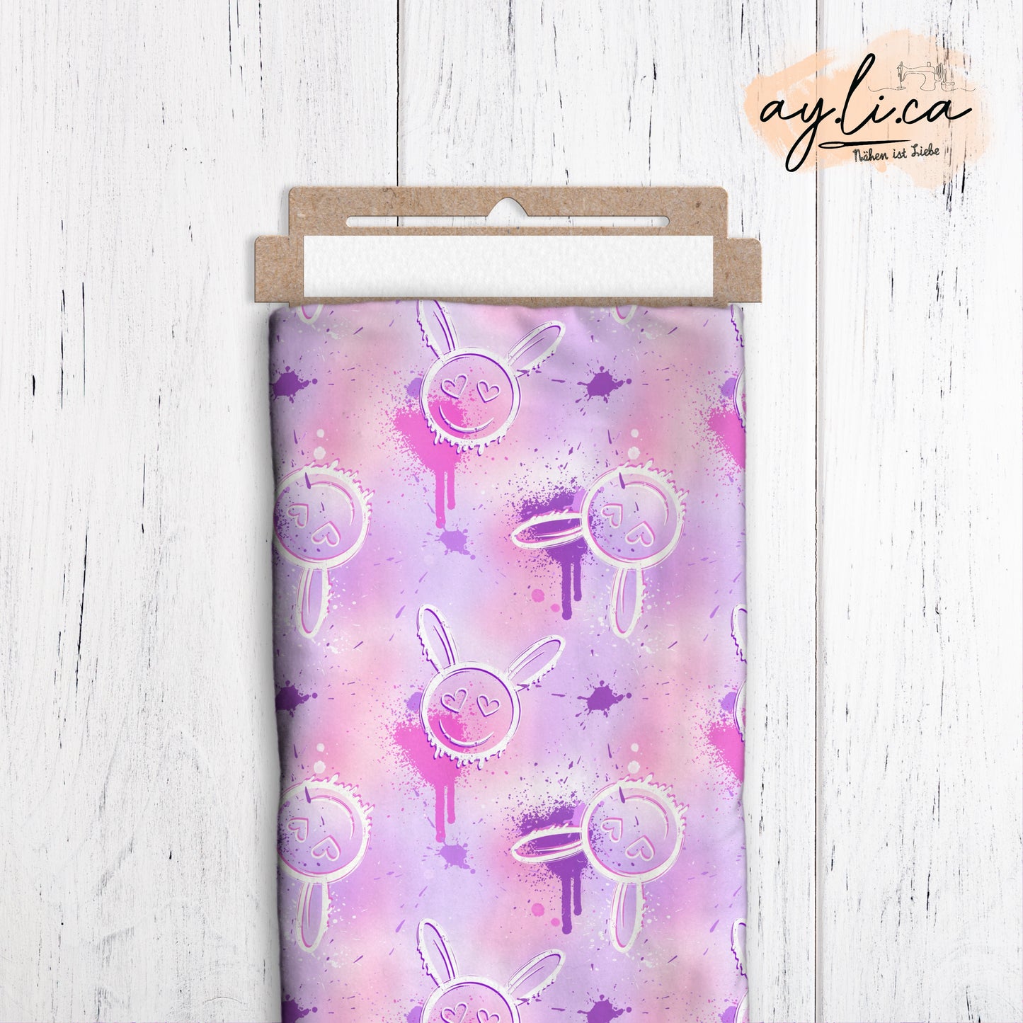 FANCY BUNNIES & STREIFENKOMBI PINK KL