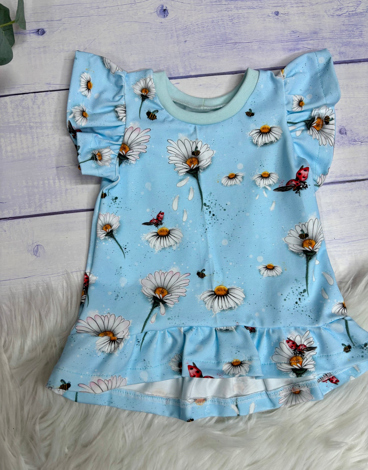GIRLY SHIRT Ladybugs Gr.80