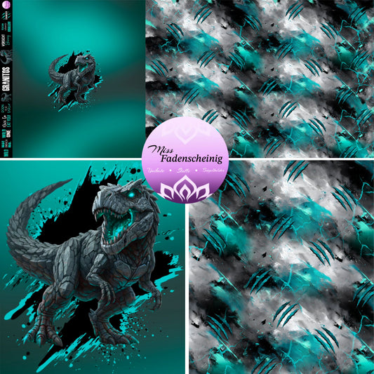 PANEL „GRANITOS“ Bio French Terry/ Bio Jersey MissFadenscheinig