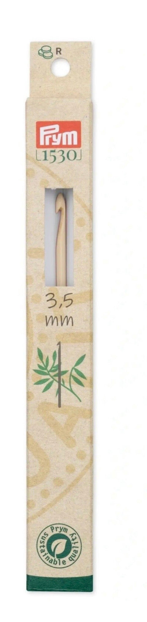 Wollhäkelnadel Bambus Prym 3,5mm