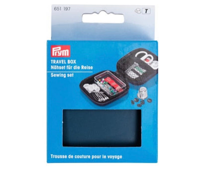 Prym Travel Box Nähset S (7,5 x 7,5 x
3 cm/ marine)