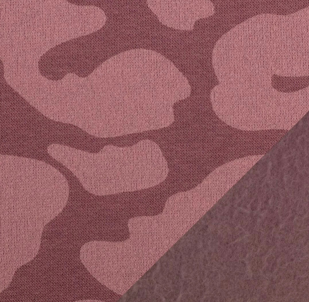 LEO Kuschelsweat/Alpensweat altrosa von SWAFING