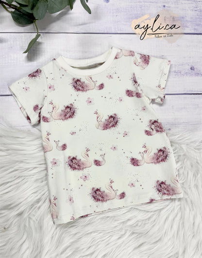 T-SHIRT SCHWAN GR.80