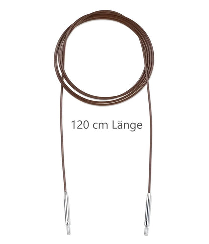 Prym Natural Kunststoffseil 120 cm
(360º drehbare Endstücke / austauschbare Nadelspitzen) (Kopie)