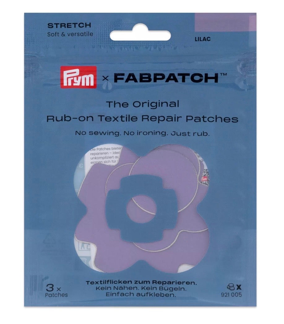 Prym Rub-On Patch STRETCH (3 Stück / verschiedene Farben)