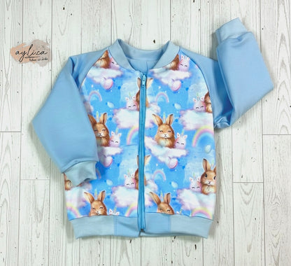 SWEATJACKE GEFÜTTERT Gr.98