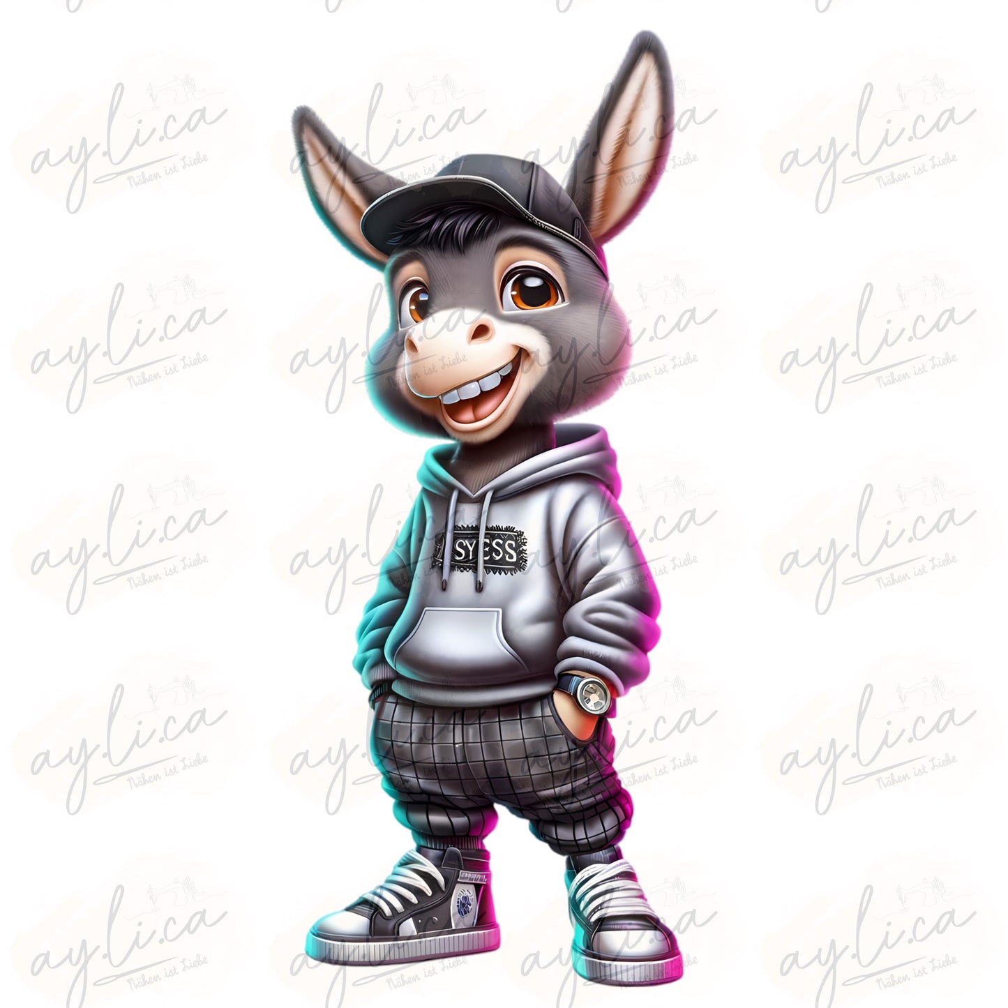 BÜGELBILD COOLER ESEL