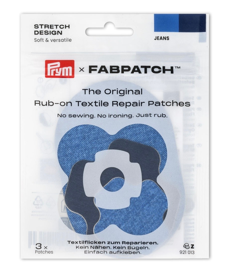Prym Rub-On Patch STRETCHDESIGN (3 Stück/Jeans
