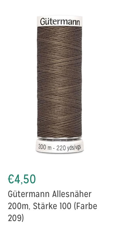 Allesnäher 200m Farbe 209