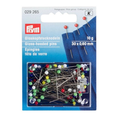 Prym Glaskopfstecknadeln( 30x0,60mm/ 10g ) (Kopie)