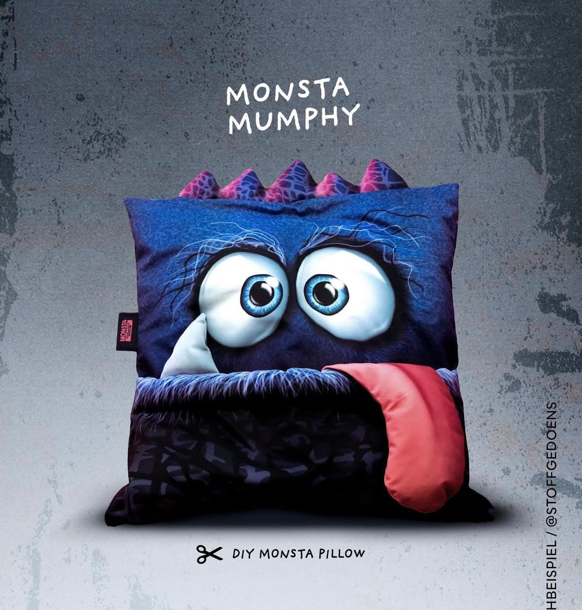 Kissenpanel 3D MONSTA PILLOWS by Thorsten Berger