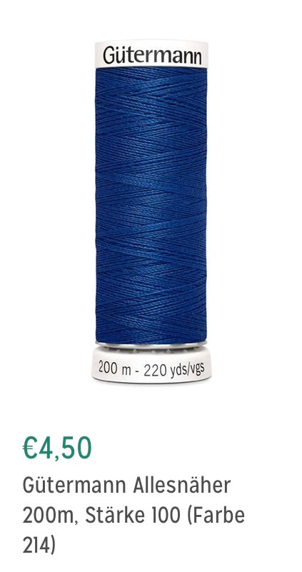 Allesnäher 200m Farbe 214